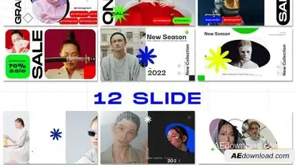 Poster Animation Openers template preview