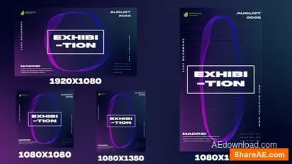 Poster Animation || Soсial Media Poster Openers template preview