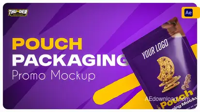 Pouch Packaging Promo Mockup Product Promo template preview