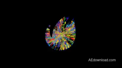 Powder Explosion Logo Reveal Logo Stings template preview