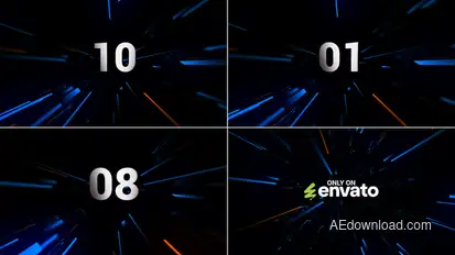 Powerful Countdown Opener // Countdown Elements template preview
