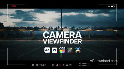 Premium Overlays Camera Viewfinder Elements template preview
