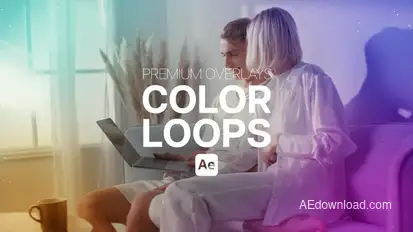 Premium Overlays Color Loops Elements template preview