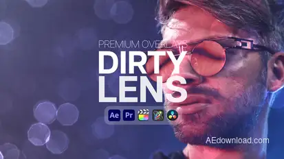 Premium Overlays Dirty Lens Elements template preview