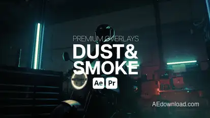 Premium Overlays Dust & Smoke Elements template preview