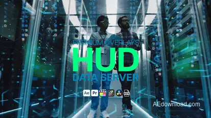 Premium Overlays HUD Data Server Elements template preview