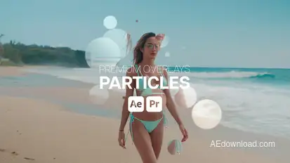 Premium Overlays Particles Elements template preview