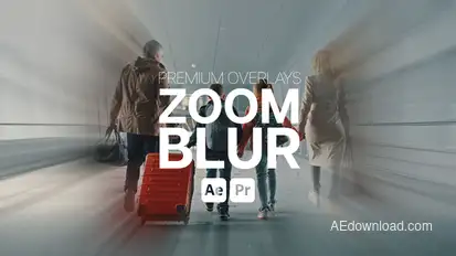 Premium Overlays Zoom Blur Elements template preview