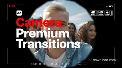 Premium Transitions Camera Elements template preview