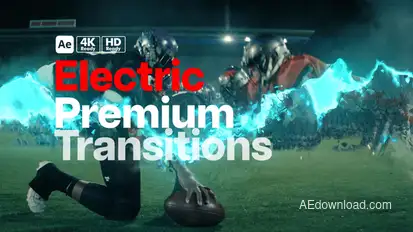 Premium Transitions Electric Elements template preview