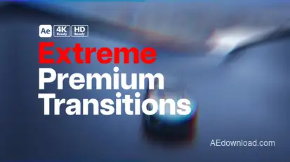 Premium Transitions Extreme Elements template preview