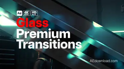 Premium Transitions Glass Elements template preview