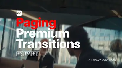 Premium Transitions Paging Elements template preview