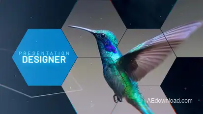 Presentation Designer Video Displays template preview