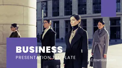 Presentation Pack Video Displays template preview