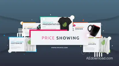 Price Showing Product Promo template preview