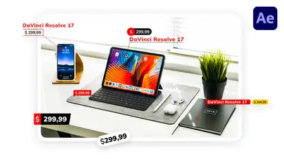 Price Tags & Call Outs | After Effects Elements template preview