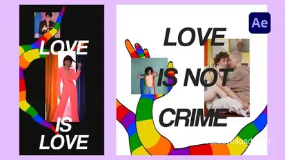 Pride LGBTQ Opener Openers template preview