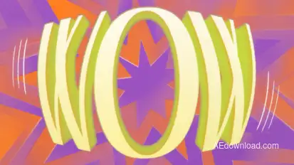 Printed Title & Logo Titles template preview