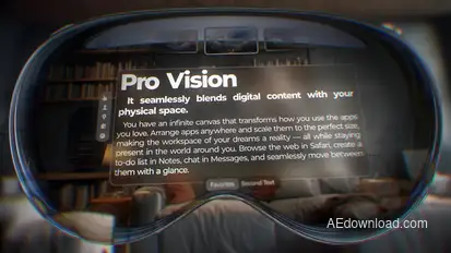 Pro Vision AR Video Displays template preview