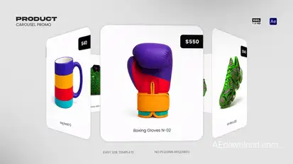 Product Carousel Promo Elements template preview