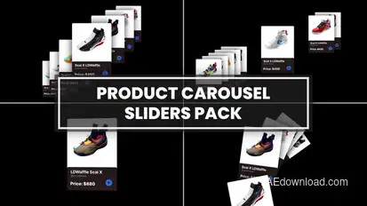 Product Carousel Slider Pack Product Promo template preview