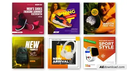 Product Promo Instagram Post V22 Product Promo template preview