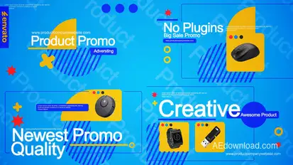 Modern Product Promo | Dynamic Corporate Presentation Product Promo template preview