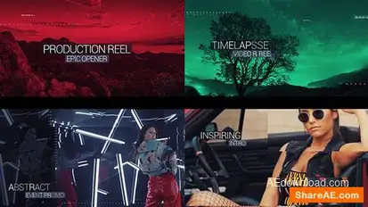 Production Reel - Epic Opener Openers template preview