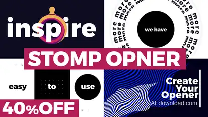 Stomp Promo Opener Openers template preview