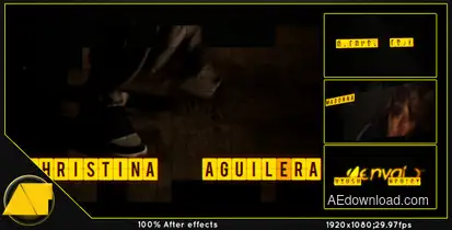 Promo Blocks Video Displays template preview