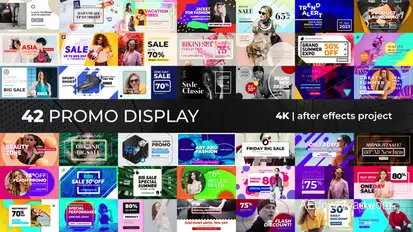 Promo Display Product Promo template preview