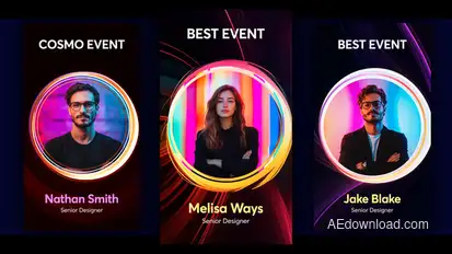 Promo Event Invitation Stories Reels Video Displays template preview