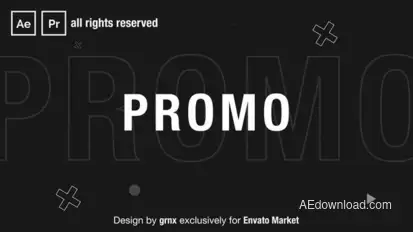 Promo Opener for After Effects Openers template preview
