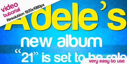 Promotion Video Displays template preview