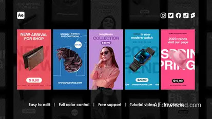 Purchase Instagram Reels Product Promo template preview