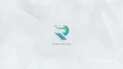 Pure | Logo Reveal Logo Stings template preview