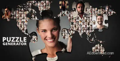 Puzzle Generator Video Displays template preview