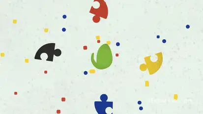 Puzzle Logo Logo Stings template preview