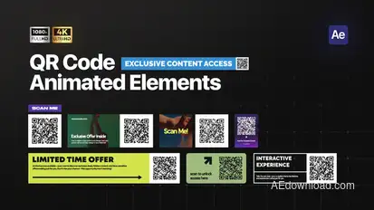 QR Code Elements Elements template preview