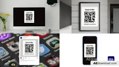 QR Code Overlays Elements template preview