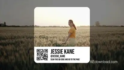 QR Code Titles | After Effects Titles template preview
