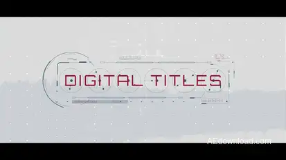 Quanta / Titles of the Future Titles template preview