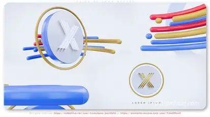 Quick 3D Logo Reveal Logo Stings template preview