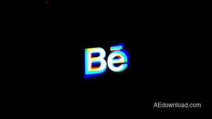 Quick Glitch Logo Logo Stings template preview