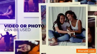 Quick Photo Slideshow Openers template preview