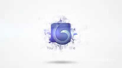 Quick Smoke Burst Logo Logo Stings template preview