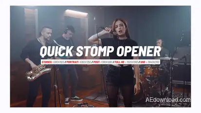 Quick Stomp Opener Openers template preview