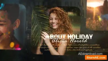 Quotes Album Slideshow Openers template preview