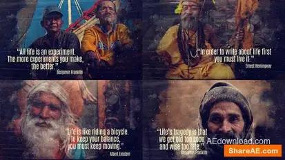 Quotes Slideshow Openers template preview